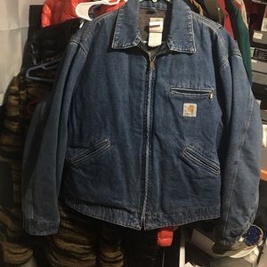 Rare vintage denim Detroit jacket